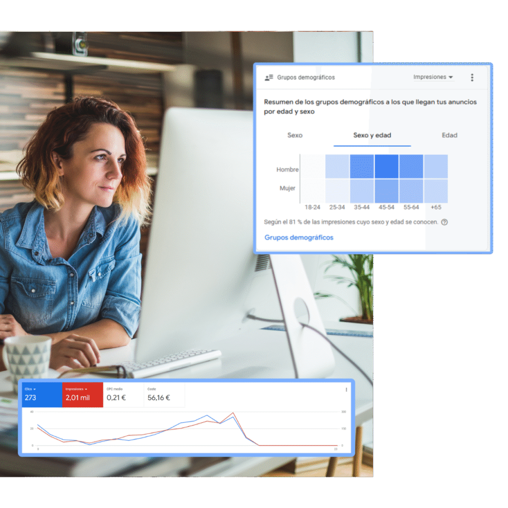 Nuestros servicios de Ads profesionales están diseñados para aumentar tu visibilidad, captar clientes cualificados y maximizar tu retorno de inversión desde el primer día.