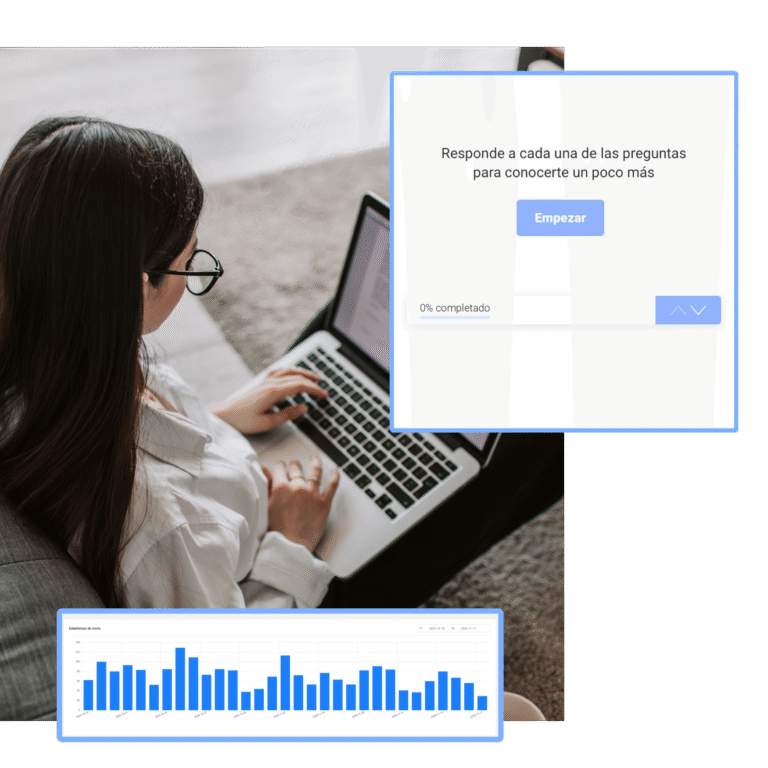 Convierte tus formularios en procesos automáticos que capturan datos, califican leads, actualizan tus herramientas y generan acciones en tiempo real.